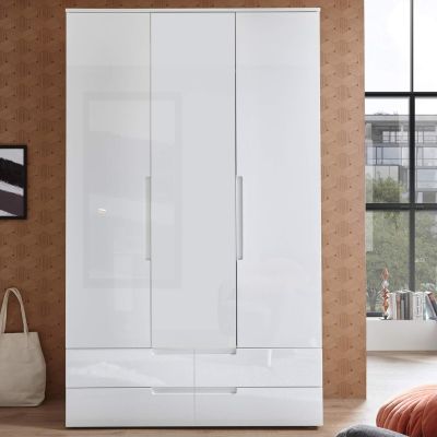 Spice Wardrobe 3 Door 4 Drawer 