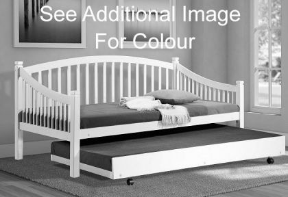 Carla Beech Pull Out Bed - Beech