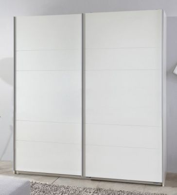 Chess Sliding Wardrobe 180cm - White Sliderobes
