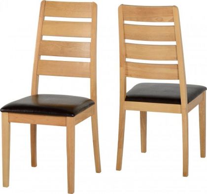 Logan Leather Dining Chair (Box of 2)