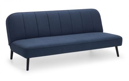 Miro Curved Back Sofabed - Blue