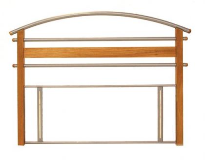 Pacific Headboard - Silver & Beech