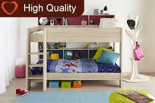 Tam Tam Bunk Bed Light Acacia