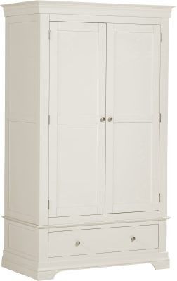 Bordeaux 2 Door Wardrobe - Ivory