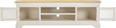 Bordeaux TV Stand - Ivory/Oak