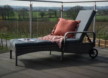 Casa Grey Sun Lounger