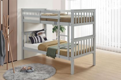 Colton 3′ Bunk Bed - Grey