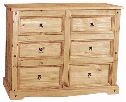 Corona Chest 6 Draw Extra Wide