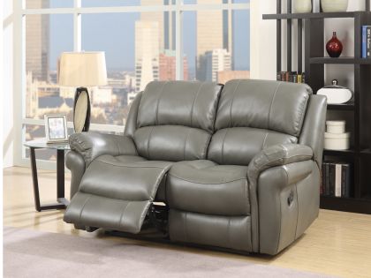 Farnham Leathaire 2 Seater Sofa - Grey