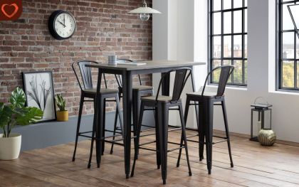 Grafton Bar Set + 2 Stools