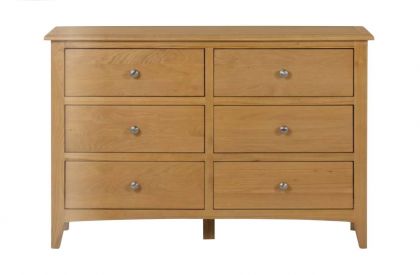 Kilkenny 6 Drawer Chest - Oak