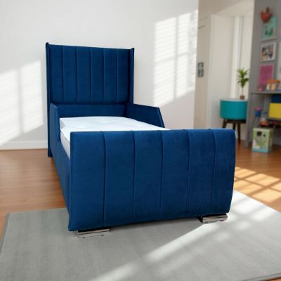 Zaragoza Kids Bed Plush Blue