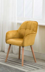 Manhattan Accent Chair - Mustard