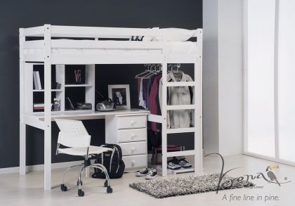 Rimini High Bed Student Package and Table