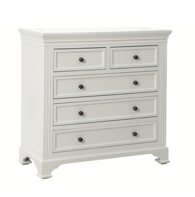 Sam - Chest - 5 Drawer - White