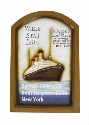 Titanic Sign Belfast-New York