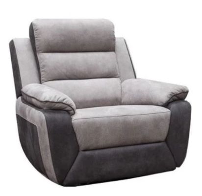 Urban Fabric 1 Seater Recliner Sofa - Smoke / Grey