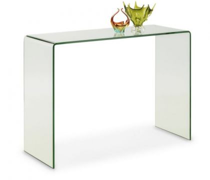 Amalfi Bent Glass Console Table