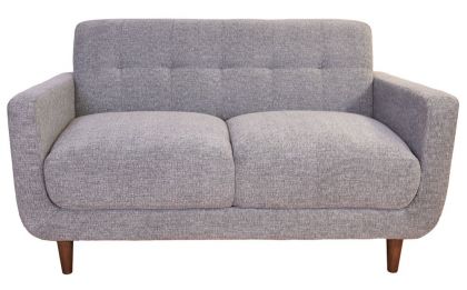 Anya Fabric 2 Seater Sofa - Dark Grey
