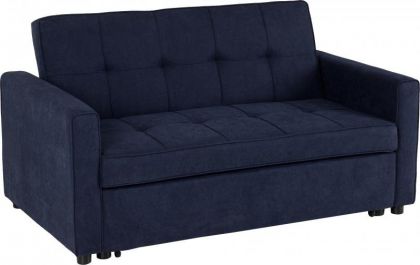 Astoria Fabric Sofa Bed - Navy Blue