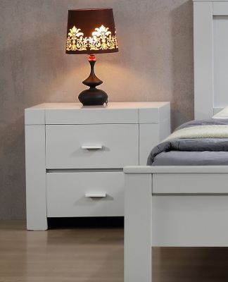 California Nightstand 2 Drawers - Grey