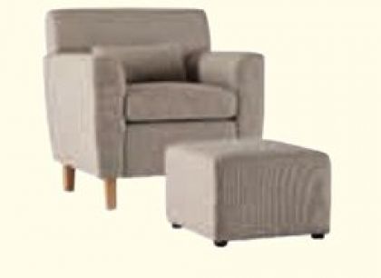 Carnaby natural accent chair