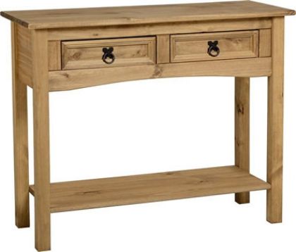 Corona Console 2 Drawer 1 Shelf