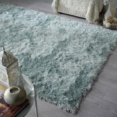 Daazle Shaggy Rug Duck Egg - 160 x 220