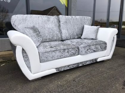 Genoa velvet discount sofa bed
