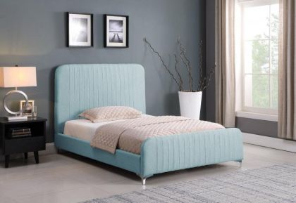 Hampton Fabric Double Bed 4ft 6in - Teal