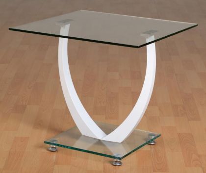Henley Lamp Table - White