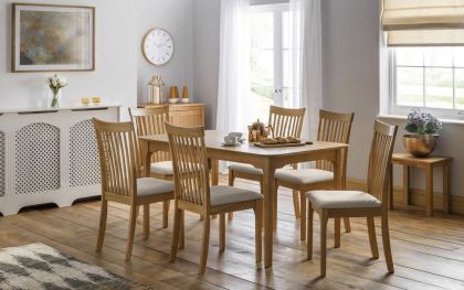 Ibsen Extending Oak Dining Set - 4 Chairs