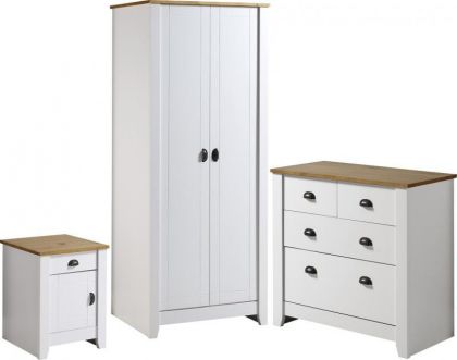 Ludlow Trio Set - White/Oak