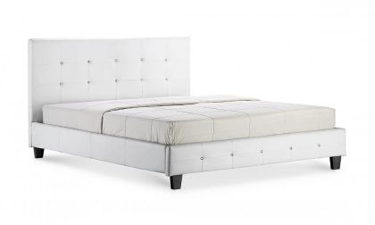 Quartz Leather Single Bed - 3ft