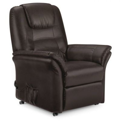 Riva Rise & Recliner Chair - Brown