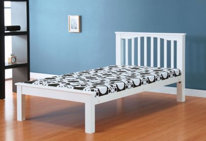 Sandra Double Bed 4ft 6in - White