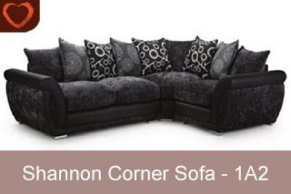Shannon Fabric Corner Sofa - 1C2 LEFT