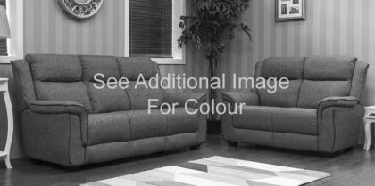 Spencer Fabric Sofa Suite 3+2 - Taupe