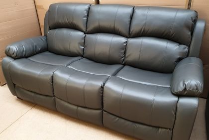 Woodlington LEATHER Suite 3+2 - Grey