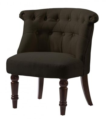 Alderwood Fabric Chair Brown (Sold in 2s)