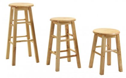 Bar Stool 24 Non Swivel (Sold in Pairs)"