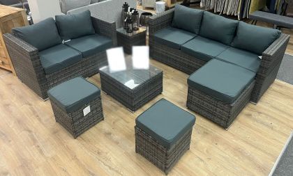 Casa Grey Large Lounge Set