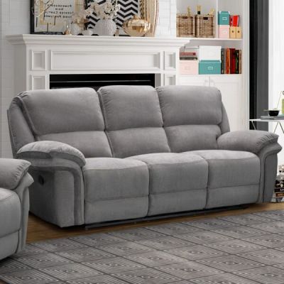 Elliot Fabric Recliner 3+2 Suite - Grey