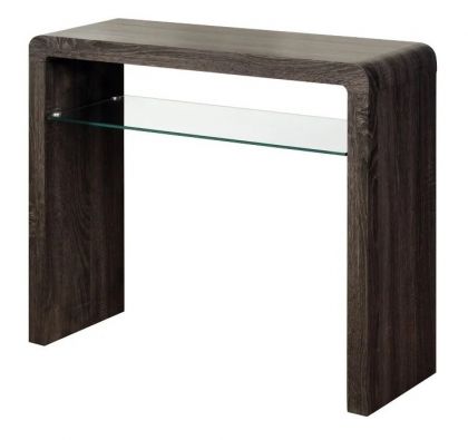 Encore Medium Console Table - Charcoal