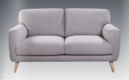 Enya Fabric 2 Seater Sofa - Grey