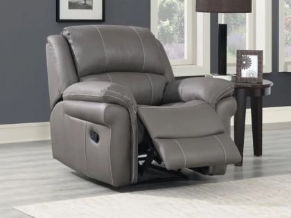 Exeter Recliner Chair - Pewter