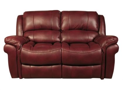 Farnham Leathaire 2 Seater Sofa - Burgundy