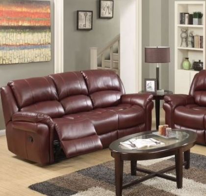 Farnham Leather Air Suite 3+1+1 - Burgundy