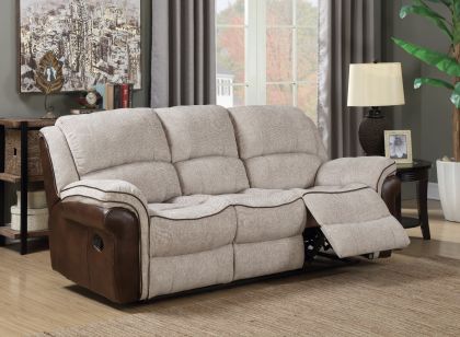 Farnham Fusion 3 Seater Sofa - Mink/Tan