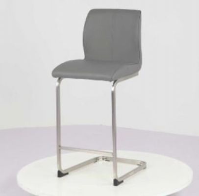 Harry PU Bar Stool - Grey (Sold in 2s)